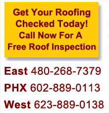 Get your roofing checked today